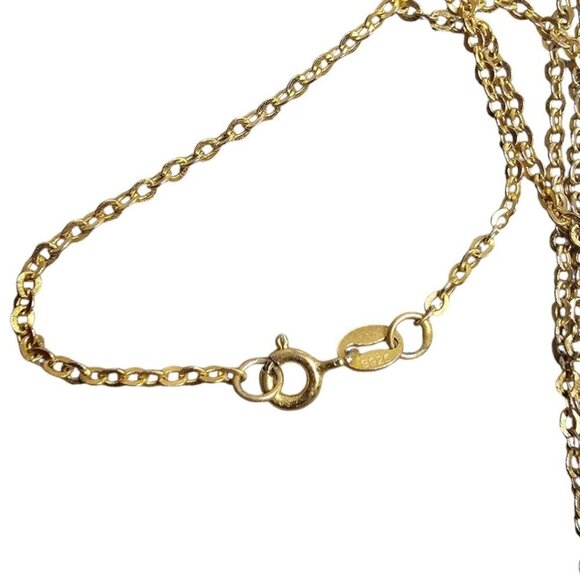 Grey Blue Natural Druzy Agate Pendant Necklace - Picture 4 of 7